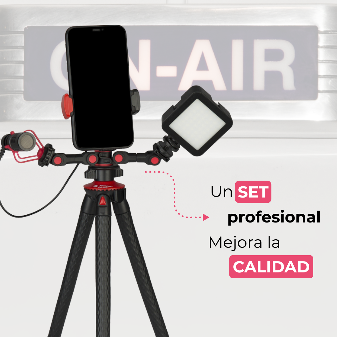 Extensor Trípode Para Accesorios Luces Micrófonos En Zapata