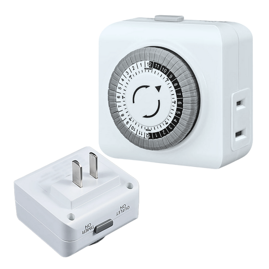 Enchufe Temporizador Apagado Programador Timer 24h - 30 Min.