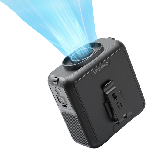 Ventilador Cintura Portatil Recargable + Powerbank 10000mah