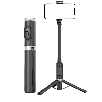 MINI TRIPODE PARA CELULAR / PALO SELFIE PORTABLE + CONTROL REMOTO