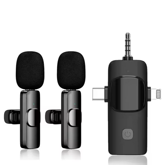 Micrófono Solapa Inalámbrico K15 Cámara / Ios / Android