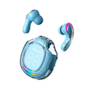 AUDÍFONOS INALAMBRICOS ULTRAPOD MAX AIR 2 TRANSPARENTES CON LUCES