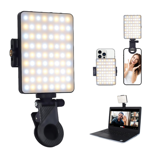 Luz Mini Portatil Recargable Para Camara Creacion Contenido