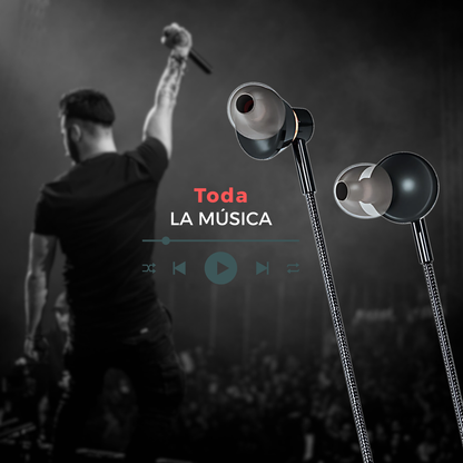 Audífonos Cable Celular Tipo C In Ear Auriculares E23