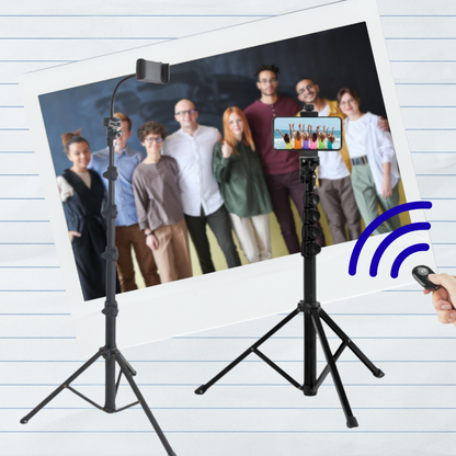 Trípode Celular Punta Flexible Soporte Ajustable Cámara