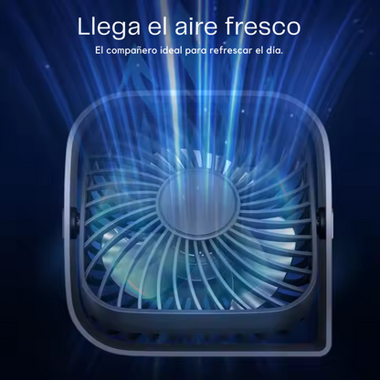 Ventilador Escritorio Pequeño Usb Ajustable Bajo Consumo