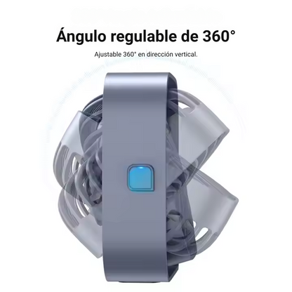 Ventilador Escritorio Pequeño Usb Ajustable Bajo Consumo