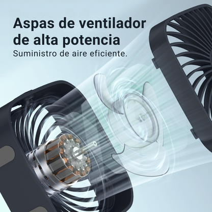 Ventilador Escritorio Pequeño Usb Ajustable Bajo Consumo