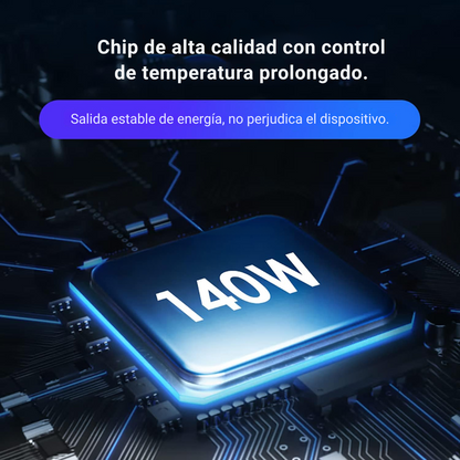 Cargador Portátil 140w Compatible Macbook Pro / Air Tipo C