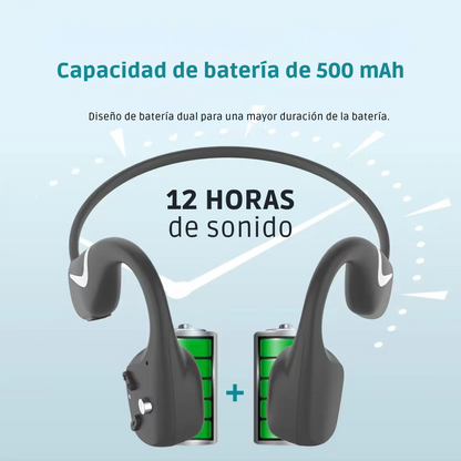Audífonos Conducción Ósea Inalámbricos DV68 Bluetooth Deportes