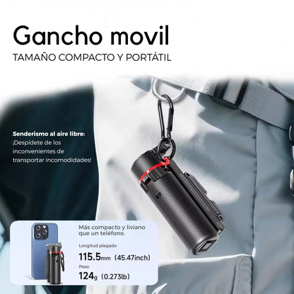 MINI TRIPODE DE BOLSILLO PARA CELULAR + CONTROL REMOTO
