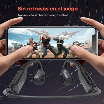 Audífonos Conducción Ósea Inalámbricos R8 Bluetooth Deportes