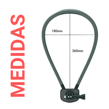 Soporte Celular Cuello Grabar Contenido Pov Ajustable