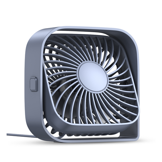 Ventilador Escritorio Pequeño Usb Ajustable Bajo Consumo