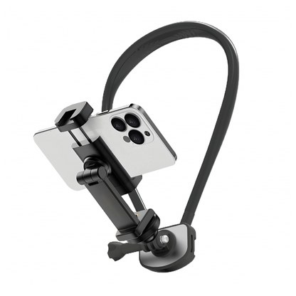 Soporte Celular Cuello Grabar Contenido Pov Ajustable