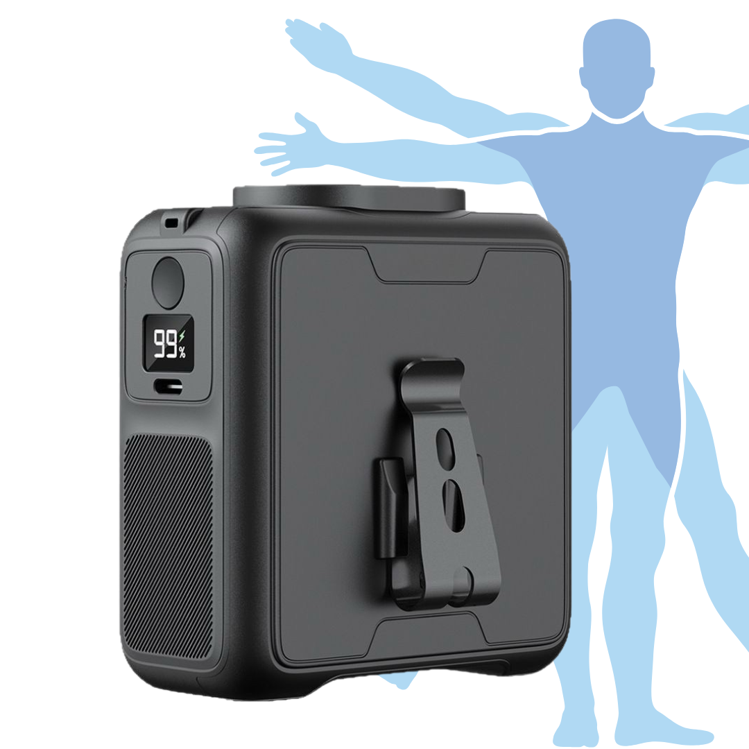 Ventilador Cintura Portatil Recargable + Powerbank 10000mah
