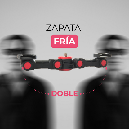 Extensor Trípode Para Accesorios Luces Micrófonos En Zapata